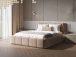 Ліжко м'яке двоспальне Городок меблі Паркер з підйомним механізмом та нішею для білизни