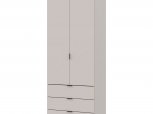 Шкаф для одежды Дорос Гелар кашемир 2-х дверный 77,5 см