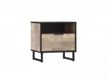 Приліжкова тумба Moreli Forte/Форте Дуб гранж пісочний