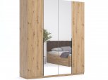 Шафа 4дв з дзеркалом Міромарк Тедді 4 дверний дуб артизан 180 см