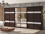 Шкаф-купе Комфорт мебель Модель-5 венге 6 дверный 540 см