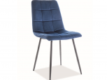 Стілець Mila Matt Velvet синій