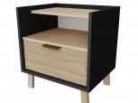 Тумба прикроватная Сканди