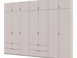 Шкаф для одежды Дорос Лукас кашемир 7 дверный 315 см
