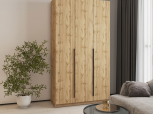 Шафа Mebelstar Оскар трьохдверна Дуб тахо 120 см