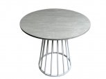 Стіл круглий розкладний MebliRoMax Elegant slide / Елегант Слайд D1100
