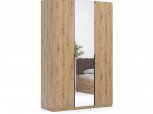 Шкаф 3дв с зеркалом Миромарк Тедди 3 дверный дуб артизан 135 см