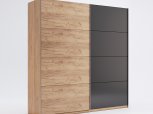 Шафа-купе Міромарк Луна 2 дверна дуб крафт 200 см