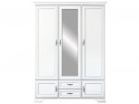 Шафа ВМК Украіна SZF 5D2S Кентукі 3 дверна білий альпійський 160 см