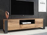 Тумба ТВ Wood/Вуд RTV180 Дуб вотан/Антрацит Cama Ширина 180 см