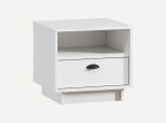 Тумба приліжкова Moreli Kuba/Куба Білий