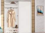 Прихожая-купе 1.4 m DSP odnodvernii / 1,4 м ДСП одностворчатая Комфорт мебель