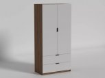 Шафа для одягу Matroluxe Junior / Джуніор 2 дверна з 2 шухлядами 100 см