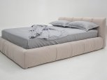 Кровать мягкая двуспальная Шик Галичина Бонни Слим с подъемным механизмом и нишей для белья