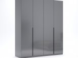 Шкаф 4дв Миромарк Тео 4 дверный графит 180 см