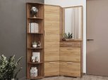 Модульная прихожая Сокме Вива Дуб крафт табако / Дуб крафт золотой