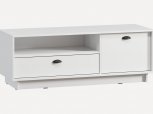 Тумба під ТВ Kuba/Куба RTV128 L/P Білий Moreli Ширина 128 см