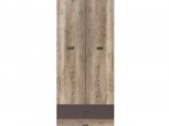 Шкаф SZF2D2S BRW Poland Malcolm 2 дверный дуб каньйон