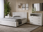 Спальня Praha/Прага Arbor Drev с комодом 3S и тумбами