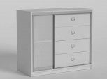 Комод купе 1 Matroluxe 4 ящика и 1 дверь