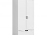 Шкаф SZF2D1S BRW Poland Haga 2 дверный белый