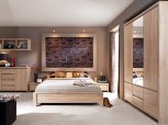 Модульная спальня Kaspian/Каспиан BRW Poland Дуб сонома