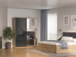 Модульна спальня Reymond/Реймонд Міромарк Дуб артизан/Антрацит