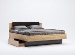 Кровать с ящиками для белья без каркаса 180х200 Луна