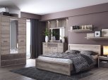 Спальня Jazz/Джаз Mebelbos №1 со шкафом 3D4S и полкой