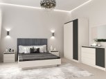 Спальня Monako/Монако Гербор №3 з ліжком 160 та шафою 3D2S