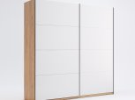 Шафа-купе без дзеркала Міромарк Асті 2 дверна дуб крафт 200 см