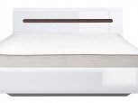 Кровать двуспальная ВМК-Украина LOZ/160 Амелия ДСП белое без вклада
