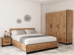Кровать 160 дуб вотан Amino