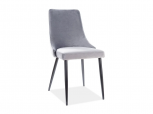 Стілець Piano B Velvet сірий