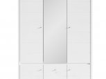 Шкаф SZF5D2S ВМК Украина Кристина 3 дверный белый 154 см