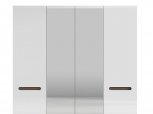Шкаф SZF2D2L/21/22 BRW Poland Azteca trio 4 дверный белый 220 см