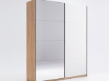 Шафа-купе з дзеркалом Міромарк Асті 2 дверна дуб крафт 150 см