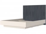 Ліжко LOZ160 без вкладу Монако Кашемір / Елегантний сірий софттач