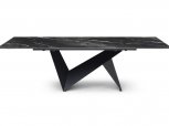 Стол Patrik 160-240 Marquina Black Matt