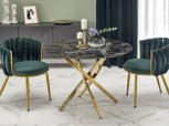 Стол RAYMOND 2 черный мрамор/золото