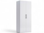 Шкаф 2дв Миромарк Фемели 2 дверный белый 90 см