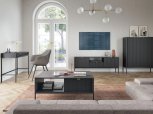 Модульна вітальня Чорний/Чорні ніжки Nova