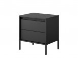 Тумба прикроватная 2S/53 черный Senso