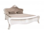 Кровать с мягкой спинкой Прованс