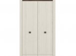 Шкаф комбинированный SZF2D Гербор Селена 2 дверный ясен снежный