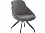 Стілець поворотний R-65 сірий
