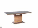 Стол Concord темно-серый/дуб золотой 2