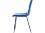Стілець Mila Matt Velvet синій 2