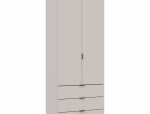 Шкаф для одежды Дорос Гелар кашемир 2-х дверный 77,5 см 3