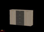 Комод Фіона MatroLuxe 2
